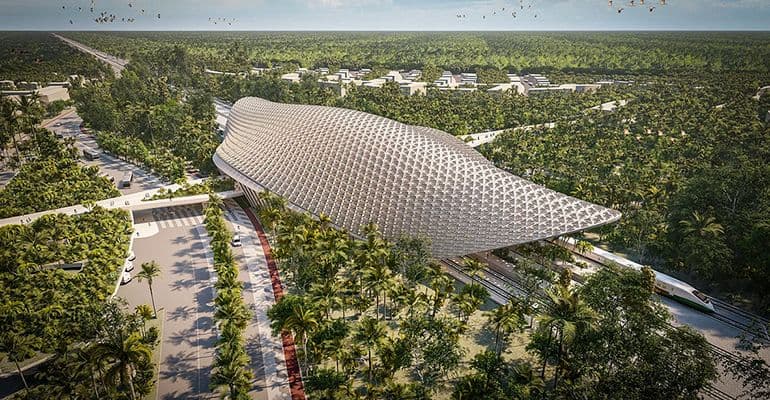 La estación del tren maya en tulum ya es un hecho