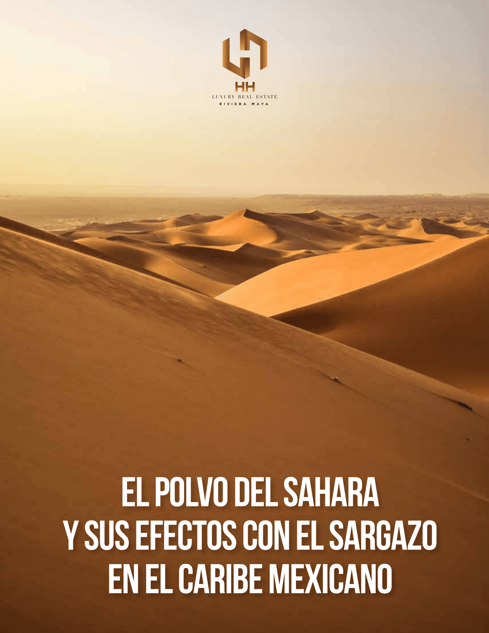 El Polvo del Sahara y sus Efectos con el Sargazo